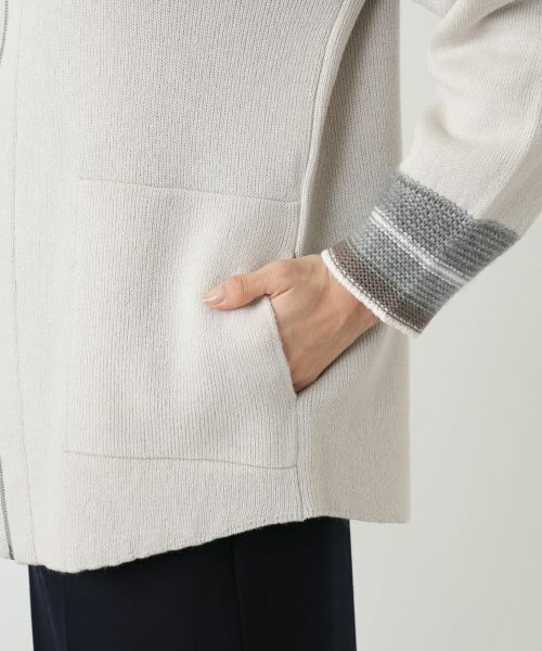 Leilian / レリアン その他アウター | ハイネックニットジャケット【LE TRICOT PERUGIA】 | 詳細13