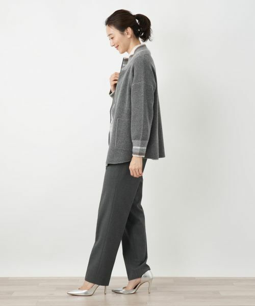 Leilian / レリアン その他アウター | ハイネックニットジャケット【LE TRICOT PERUGIA】 | 詳細2