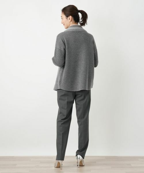 Leilian / レリアン その他アウター | ハイネックニットジャケット【LE TRICOT PERUGIA】 | 詳細3