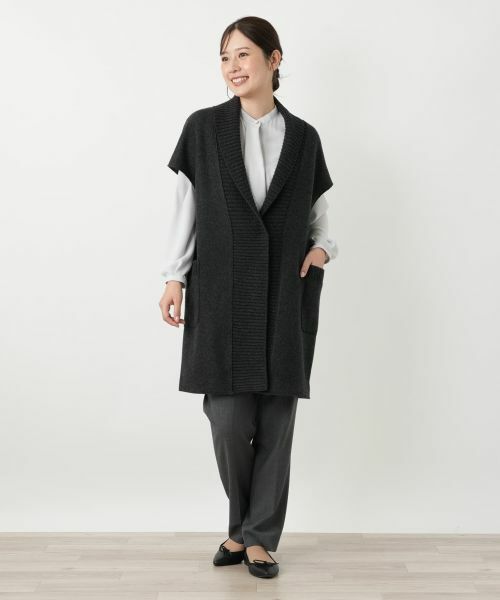 Leilian / レリアン テーラードジャケット | ロングジレ【25年10月カタログ】 | 詳細1