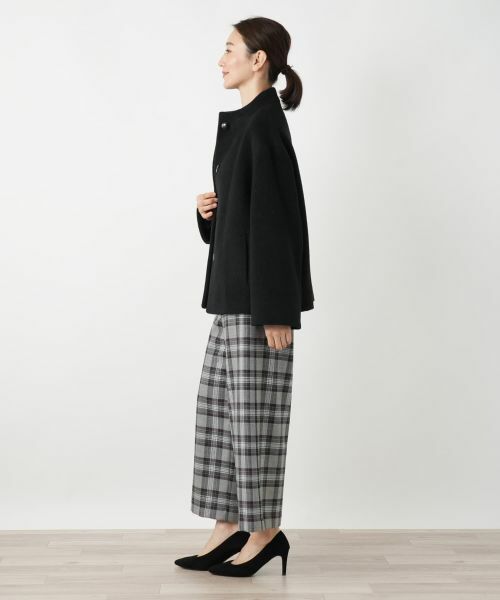 Leilian / レリアン その他アウター | ハイネックショートコート【CINZIA ROCCA】 | 詳細2