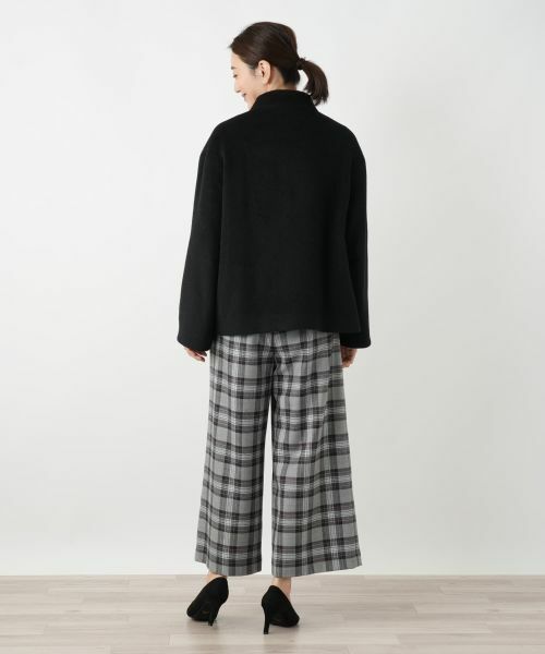 Leilian / レリアン その他アウター | ハイネックショートコート【CINZIA ROCCA】 | 詳細3