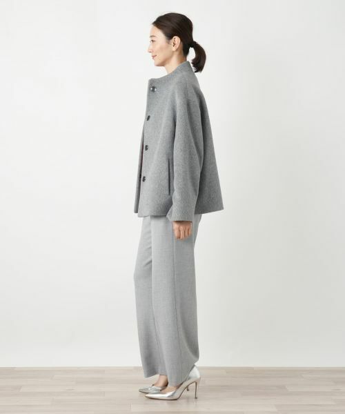 Leilian / レリアン その他アウター | ハイネックショートコート【CINZIA ROCCA】 | 詳細5