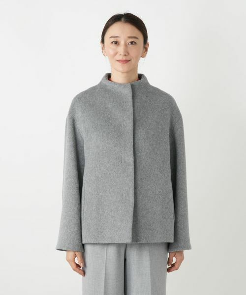 Leilian / レリアン その他アウター | ハイネックショートコート【CINZIA ROCCA】 | 詳細7