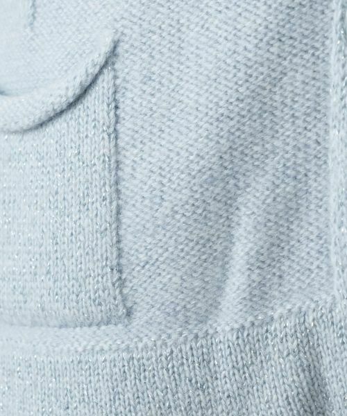 Leilian / レリアン テーラードジャケット | ラメニットジャケット | 詳細16