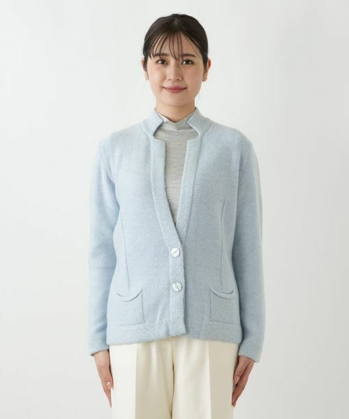 Leilian / レリアン テーラードジャケット | ラメニットジャケット | 詳細7