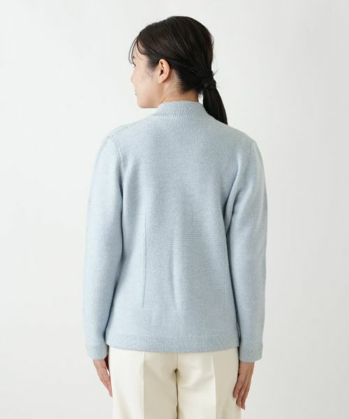 Leilian / レリアン テーラードジャケット | ラメニットジャケット | 詳細9