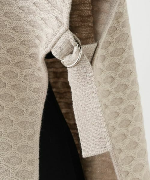Leilian / レリアン テーラードジャケット | ラメ幾何学柄ニットベスト | 詳細15