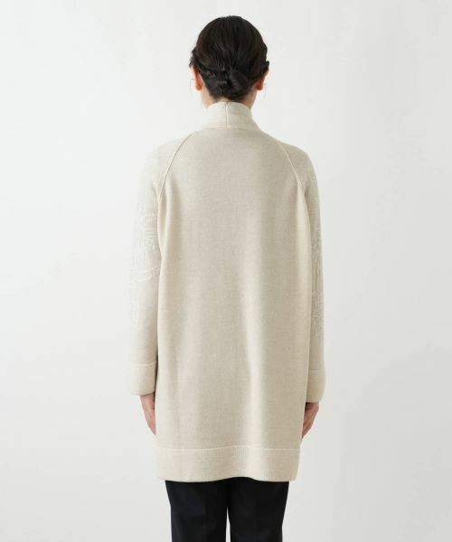 Leilian / レリアン カーディガン・ボレロ | 刺繍入りラメニットカーディガン | 詳細10