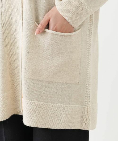 Leilian / レリアン カーディガン・ボレロ | 刺繍入りラメニットカーディガン | 詳細13