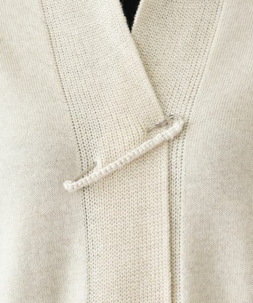 Leilian / レリアン カーディガン・ボレロ | 刺繍入りラメニットカーディガン | 詳細16