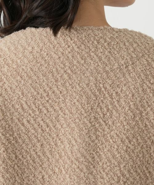 Leilian / レリアン テーラードジャケット | ノーカラーブークレージャケット | 詳細11