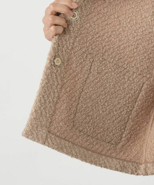 Leilian / レリアン テーラードジャケット | ノーカラーブークレージャケット | 詳細16