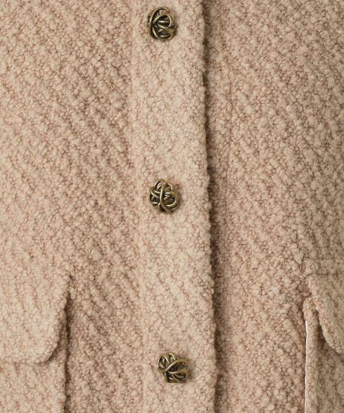 Leilian / レリアン テーラードジャケット | ノーカラーブークレージャケット | 詳細17