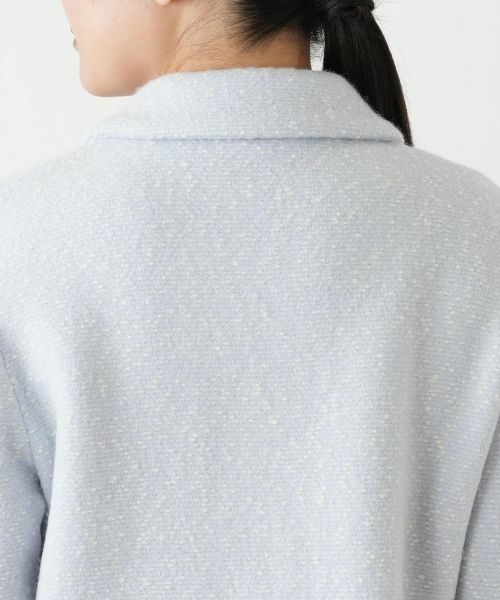 Leilian / レリアン テーラードジャケット | ステンカラーニットジャケット | 詳細11