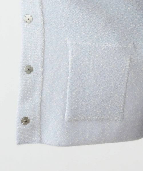 Leilian / レリアン テーラードジャケット | ステンカラーニットジャケット | 詳細15