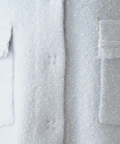 Leilian / レリアン テーラードジャケット | ステンカラーニットジャケット | 詳細16