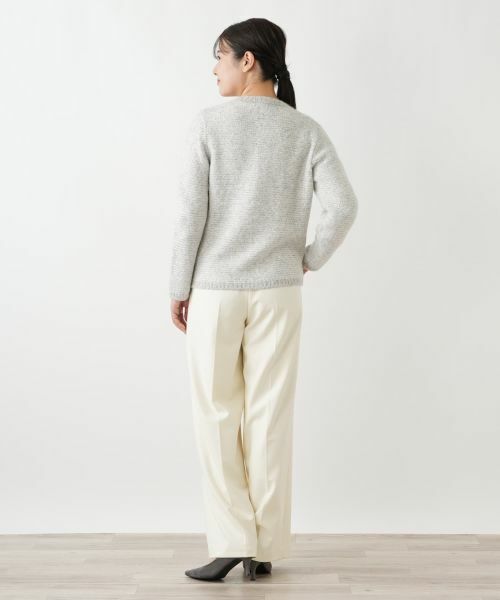 Leilian / レリアン カーディガン・ボレロ | スパンコール混ニットカーディガン | 詳細3