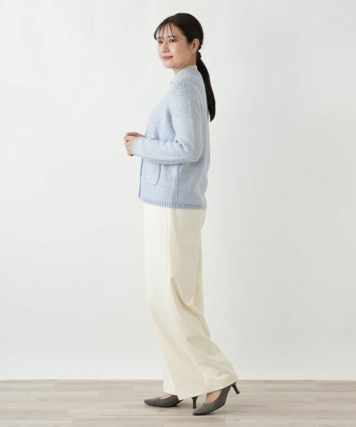 Leilian / レリアン カーディガン・ボレロ | スパンコール混ニットカーディガン | 詳細5