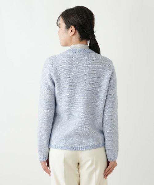 Leilian / レリアン カーディガン・ボレロ | スパンコール混ニットカーディガン | 詳細9