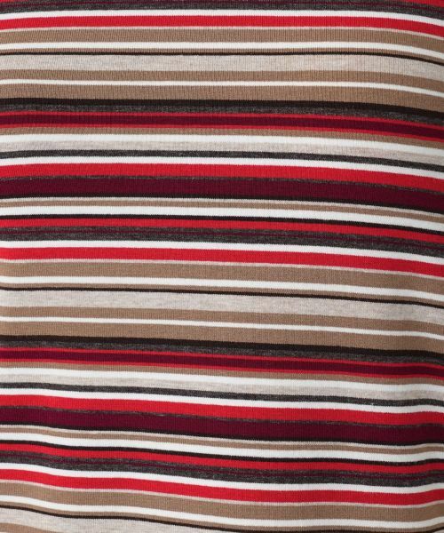 Leilian / レリアン カットソー | マルチボーダーハイネックカットソー【BIANCA LANCIA】 | 詳細18