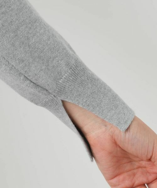 Leilian / レリアン シャツ・ブラウス | 切替ニットブラウス | 詳細13