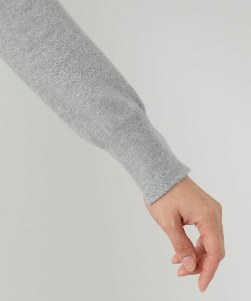 Leilian / レリアン シャツ・ブラウス | 切替ニットブラウス | 詳細9