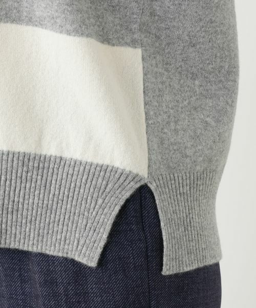 Leilian / レリアン ニット・セーター | シルク混配色ハイネックニット | 詳細10