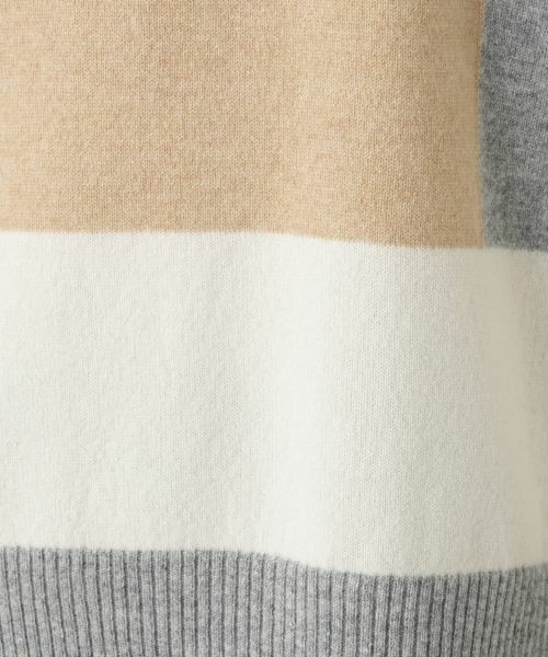 Leilian / レリアン ニット・セーター | シルク混配色ハイネックニット | 詳細11