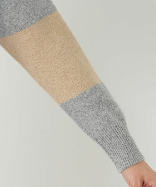 Leilian / レリアン ニット・セーター | シルク混配色ハイネックニット | 詳細9