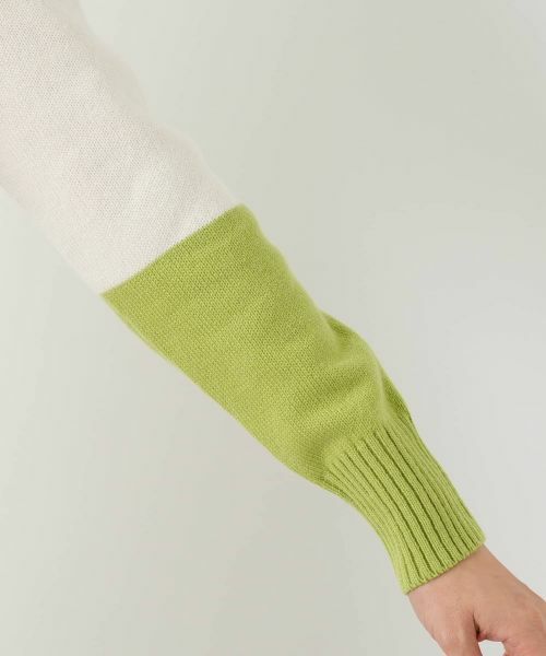 Leilian / レリアン ニット・セーター | シルク混配色ハイネックニット | 詳細9