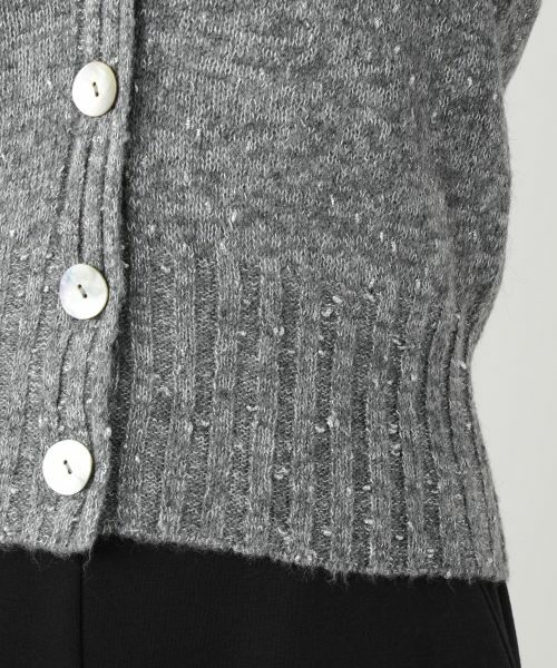 Leilian / レリアン カーディガン・ボレロ | ラメVネックカーディガン | 詳細10