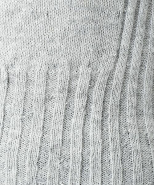 Leilian / レリアン ニット・セーター | ラメハイネックニット | 詳細11