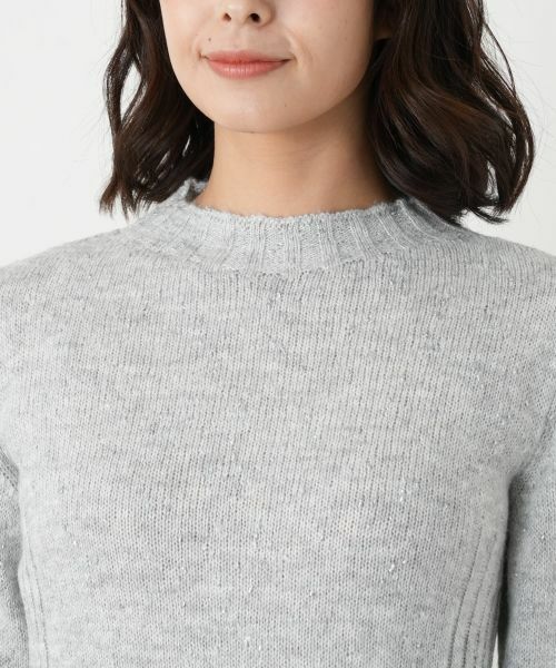Leilian / レリアン ニット・セーター | ラメハイネックニット | 詳細7