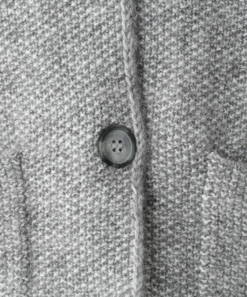 Leilian / レリアン テーラードジャケット | アルパカ混ニットジャケット | 詳細12