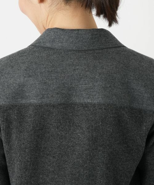 Leilian / レリアン テーラードジャケット | 異素材切替ジャケット【Leilian WHITE LABEL】 | 詳細11