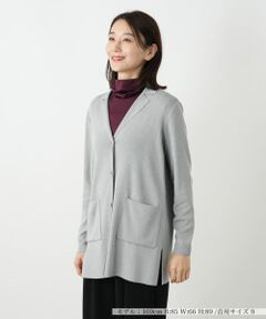 Leilian / レリアン カーディガン・ボレロ | ラペルドカーディガン【Leilian WHITE LABEL】