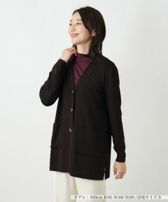 Leilian / レリアン カーディガン・ボレロ | ラペルドカーディガン【Leilian WHITE LABEL】