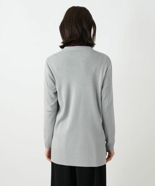 Leilian / レリアン カーディガン・ボレロ | ラペルドカーディガン【Leilian WHITE LABEL】 | 詳細12