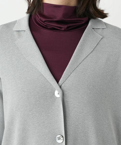 Leilian / レリアン カーディガン・ボレロ | ラペルドカーディガン【Leilian WHITE LABEL】 | 詳細13