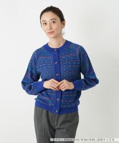 Leilian / レリアン カーディガン・ボレロ | クルーネックカーディガン【Leilian WHITE LABEL】