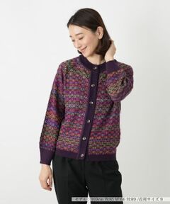 Leilian / レリアン カーディガン・ボレロ | クルーネックカーディガン【Leilian WHITE LABEL】