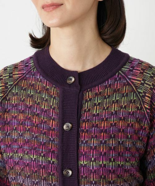 Leilian / レリアン カーディガン・ボレロ | クルーネックカーディガン【Leilian WHITE LABEL】 | 詳細10