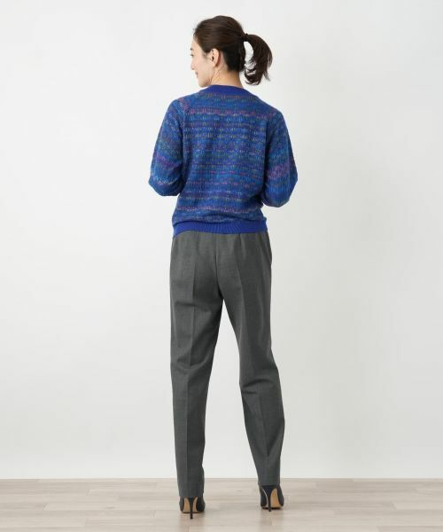 Leilian / レリアン カーディガン・ボレロ | クルーネックカーディガン【Leilian WHITE LABEL】 | 詳細3