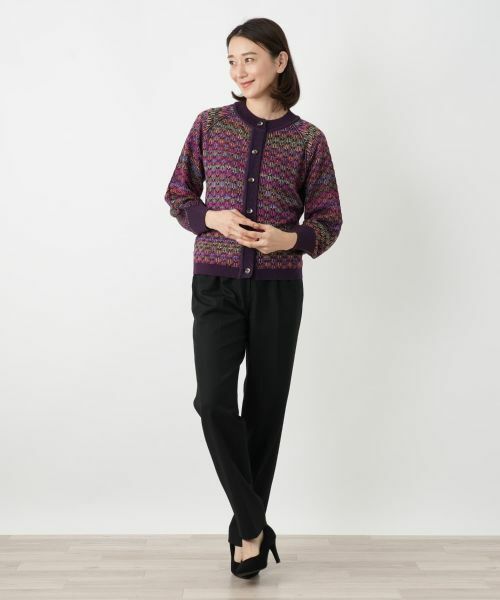 Leilian / レリアン カーディガン・ボレロ | クルーネックカーディガン【Leilian WHITE LABEL】 | 詳細4