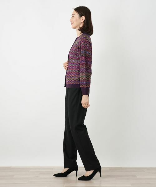 Leilian / レリアン カーディガン・ボレロ | クルーネックカーディガン【Leilian WHITE LABEL】 | 詳細5