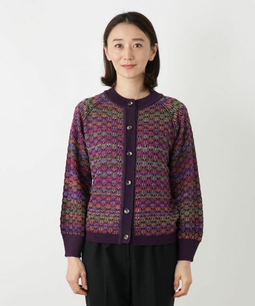 Leilian / レリアン カーディガン・ボレロ | クルーネックカーディガン【Leilian WHITE LABEL】 | 詳細7