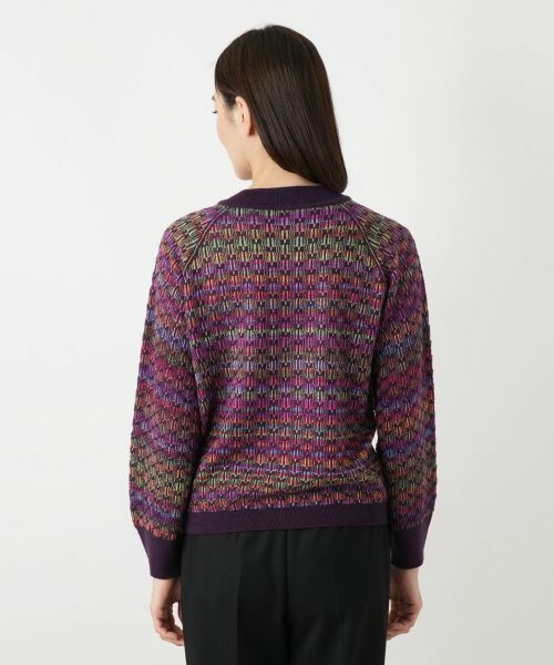 Leilian / レリアン カーディガン・ボレロ | クルーネックカーディガン【Leilian WHITE LABEL】 | 詳細9