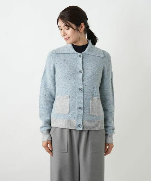 Leilian / レリアン カーディガン・ボレロ | ネップツイード調カーディガン【25年10月カタログ】 | 詳細1