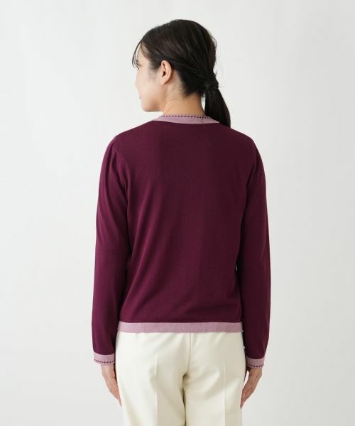 Leilian / レリアン ニット・セーター | アンサンブルカーディガン【Leilian WHITE LABEL】 | 詳細10